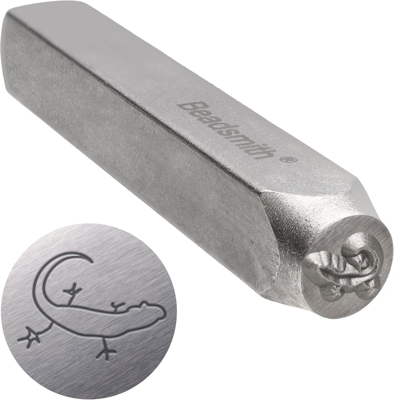 The Beadsmith Steel Design Stamps - Jewelry Stamping Tools, Eagle Design, 2.25 Inches w/ 6 mm Base